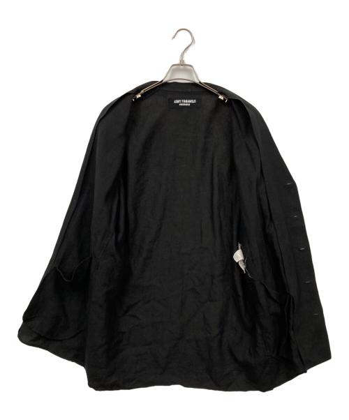 Yohji Yamamoto pour homme（ヨウジヤマモト プールオム）Yohji Yamamoto pour homme (ヨウジヤマモト プールオム) ロングシャツジャケット ブラック サイズ:1の古着・服飾アイテム