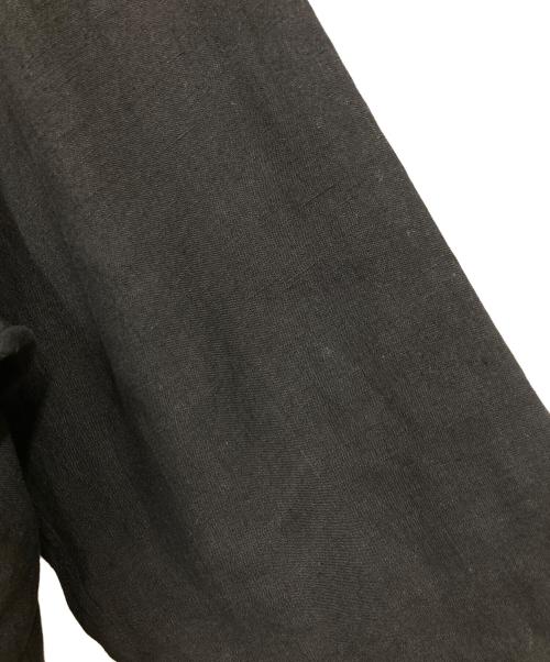 Yohji Yamamoto pour homme（ヨウジヤマモト プールオム）Yohji Yamamoto pour homme (ヨウジヤマモト プールオム) ロングシャツジャケット ブラック サイズ:1の古着・服飾アイテム