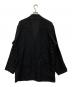 Yohji Yamamoto pour homme (ヨウジヤマモト プールオム) ロングシャツジャケット ブラック サイズ:1：28000円
