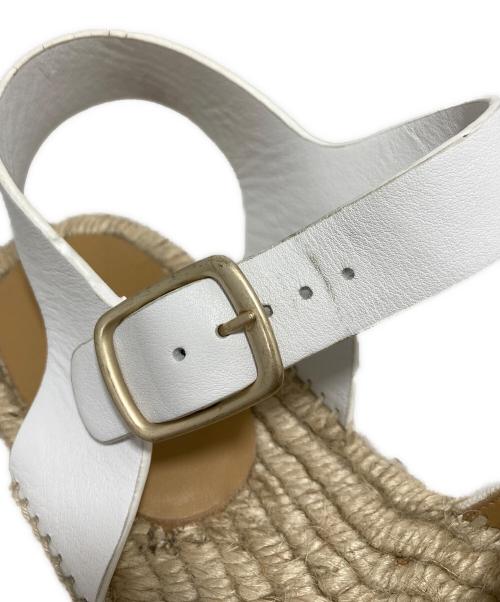 LOEWE（ロエベ）LOEWE (ロエベ) サンダル ホワイト サイズ:39の古着・服飾アイテム