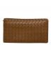 BOTTEGA VENETA (ボッテガベネタ) 2つ折り財布 ブラウン：20000円