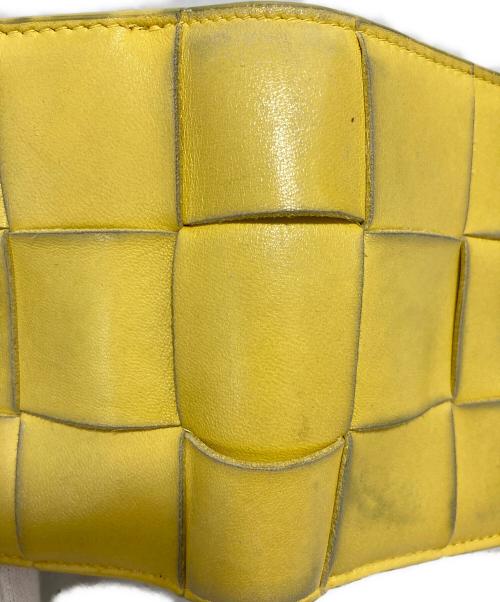 BOTTEGA VENETA（ボッテガベネタ）BOTTEGA VENETA (ボッテガベネタ) 2つ折り財布 ネイビーの古着・服飾アイテム