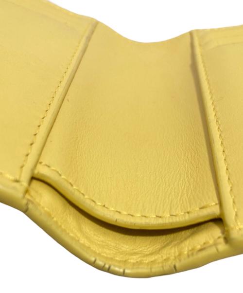 BOTTEGA VENETA（ボッテガベネタ）BOTTEGA VENETA (ボッテガベネタ) 2つ折り財布 ネイビーの古着・服飾アイテム