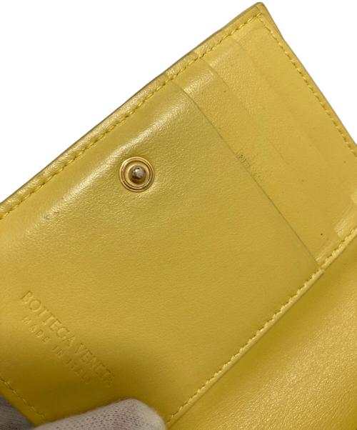 BOTTEGA VENETA（ボッテガベネタ）BOTTEGA VENETA (ボッテガベネタ) 2つ折り財布 ネイビーの古着・服飾アイテム