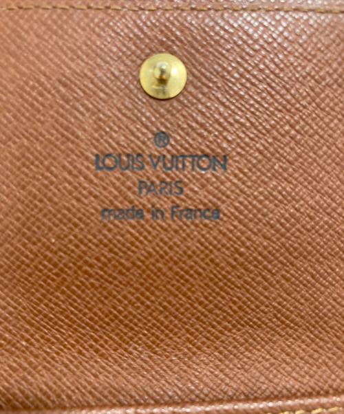LOUIS VUITTON（ルイ ヴィトン）LOUIS VUITTON (ルイ ヴィトン) ポルトモネ・ビエ カルトクレディ ブラウンの古着・服飾アイテム