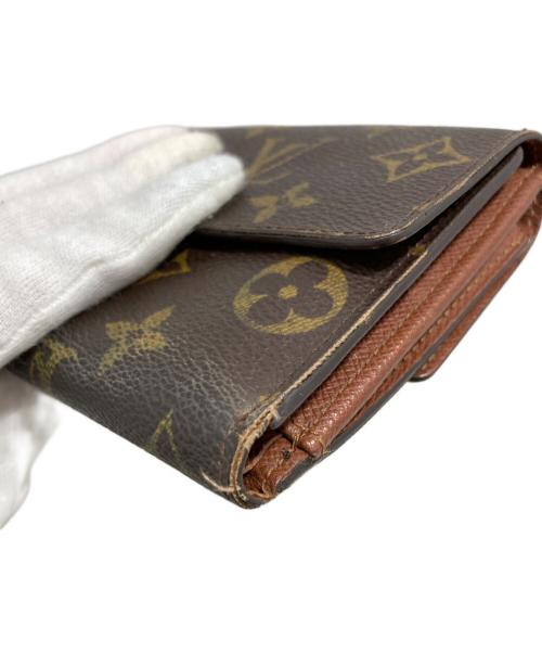 LOUIS VUITTON（ルイ ヴィトン）LOUIS VUITTON (ルイ ヴィトン) ポルトモネ・ビエ カルトクレディ ブラウンの古着・服飾アイテム