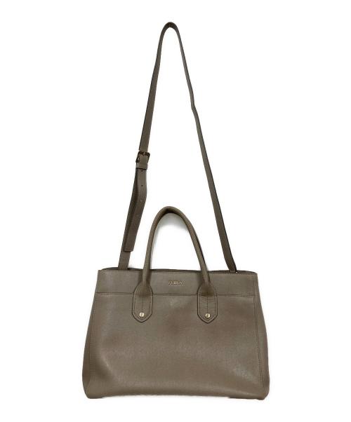 FURLA（フルラ）FURLA (フルラ) 2WAYバッグ ベージュの古着・服飾アイテム