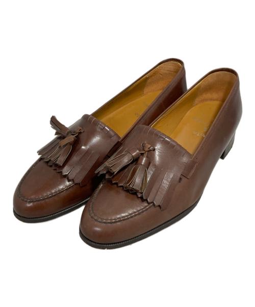 POLO RALPH LAUREN（ポロ・ラルフローレン）POLO RALPH LAUREN (ポロ・ラルフローレン) タッセルローファー ブラウン サイズ:25 1/2の古着・服飾アイテム