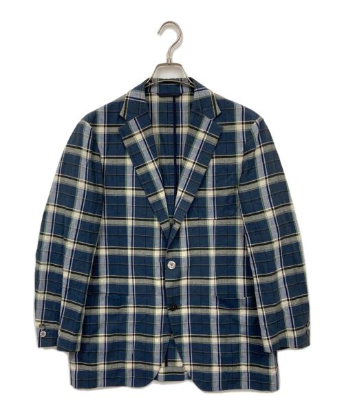 PAPAS PLUS（パパスプラス）PAPAS PLUS (パパスプラス) ジャケット ブルー サイズ:Mの古着・服飾アイテム