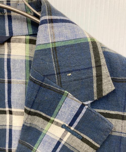 PAPAS PLUS（パパスプラス）PAPAS PLUS (パパスプラス) ジャケット ブルー サイズ:Mの古着・服飾アイテム