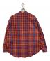 Y'S for men (ワイズフォーメン) ノーカラーチェックシャツ レッド サイズ:表記無し：10000円