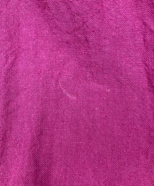 Hug O'War（ハグオーワー）Hug O'War (ハグオーワー) リネンワンピース パープル サイズ:Fの古着・服飾アイテム