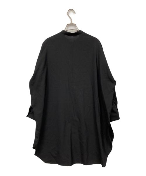 mizuiro-ind（ミズイロインド）mizuiro-ind (ミズイロインド) シャツワンピース ブラック サイズ:不明の古着・服飾アイテム