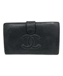 CHANEL（シャネル）の古着「財布」｜ブラック