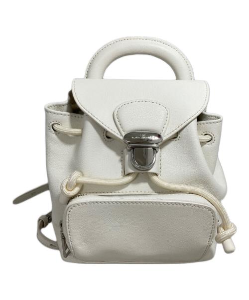 MARC JACOBS（マークジェイコブス）MARC JACOBS (マークジェイコブス) リュック ホワイトの古着・服飾アイテム
