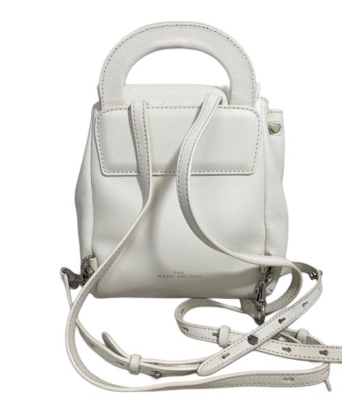 MARC JACOBS（マークジェイコブス）MARC JACOBS (マークジェイコブス) リュック ホワイトの古着・服飾アイテム