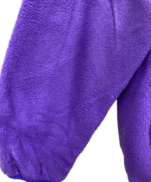 Patagonia（パタゴニア）Patagonia (パタゴニア) ハーフジップフリース パープル サイズ:Mの古着・服飾アイテム