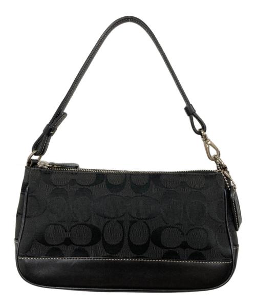 COACH（コーチ）COACH (コーチ) ワンショルダーバッグ ブラックの古着・服飾アイテム