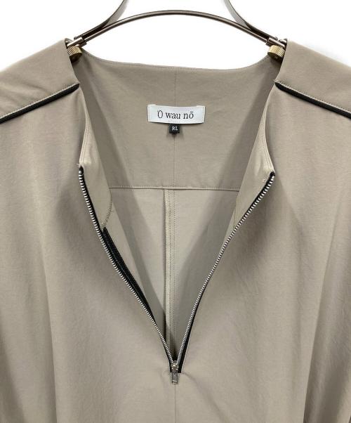 O wau no（オアーノ）O wau no (オアーノ) ワンピース ベージュ サイズ:RLの古着・服飾アイテム