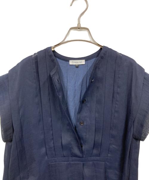 O wau no（オアーノ）O wau no (オアーノ) ワンピース ネイビー サイズ:Tの古着・服飾アイテム