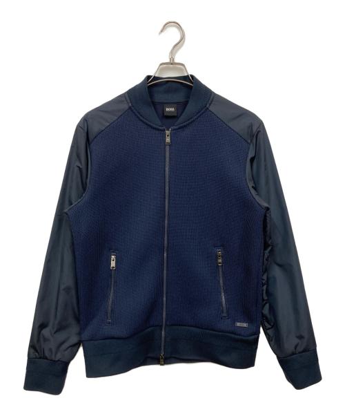 BOSS（ボス）BOSS (ボス) 切替ジャケット ネイビー サイズ:Sの古着・服飾アイテム