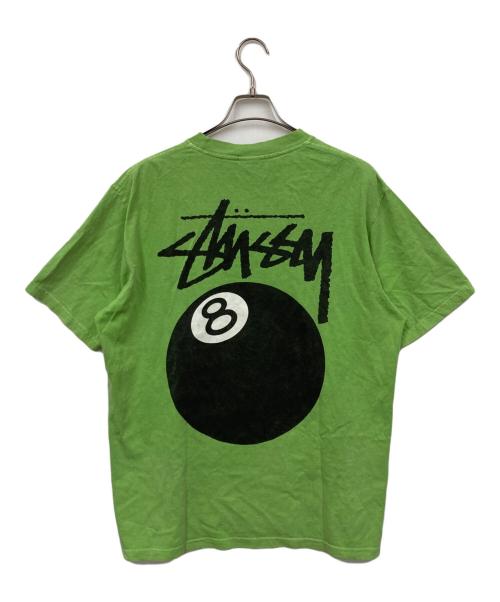 stussy（ステューシー）stussy (ステューシー) 8ボールTシャツ グリーン サイズ:Ｌの古着・服飾アイテム