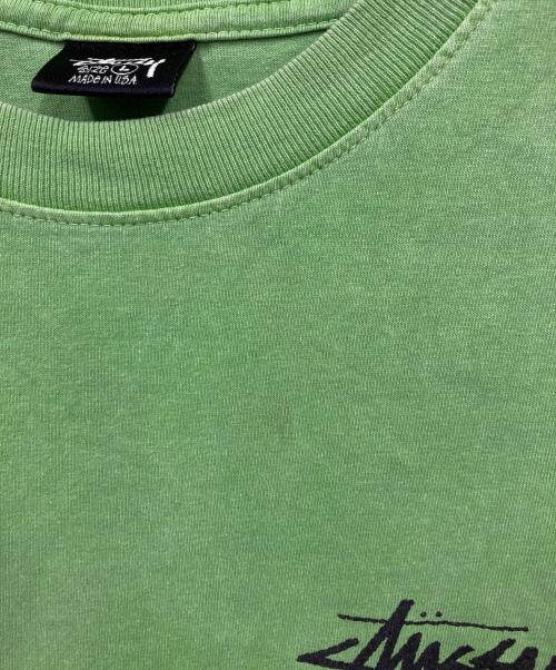stussy（ステューシー）stussy (ステューシー) 8ボールTシャツ グリーン サイズ:Ｌの古着・服飾アイテム