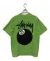 stussy (ステューシー) 8ボールTシャツ グリーン サイズ:Ｌ：7000円