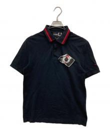 RAF SIMONS×FRED PERRY（ラフシモンズ×フレッドペリー）の古着「ポロシャツ」｜ブラック