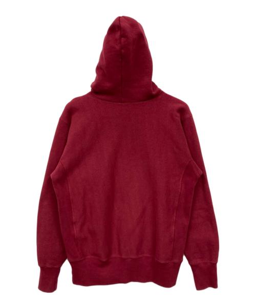 Champion（チャンピオン）Champion (チャンピオン) UNDEFEATED (アンディフィーテッド) パーカー レッド サイズ:MEDIUMの古着・服飾アイテム
