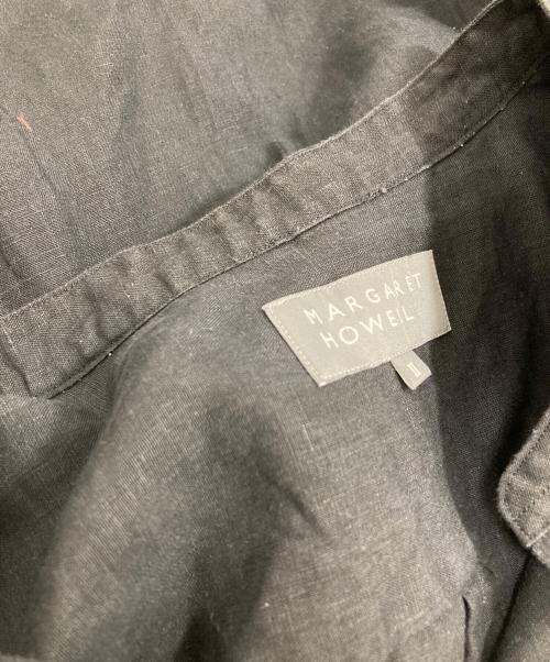 MARGARET HOWELL（マーガレットハウエル）MARGARET HOWELL (マーガレットハウエル) SHIRTING LINEN ブラック サイズ:Ⅱの古着・服飾アイテム