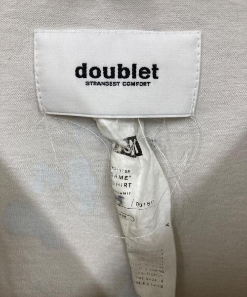 doublet（ダブレット）doublet (ダブレット) WISM (ウィズム) SWIM Tシャツ ベージュ サイズ:XLARGEの古着・服飾アイテム