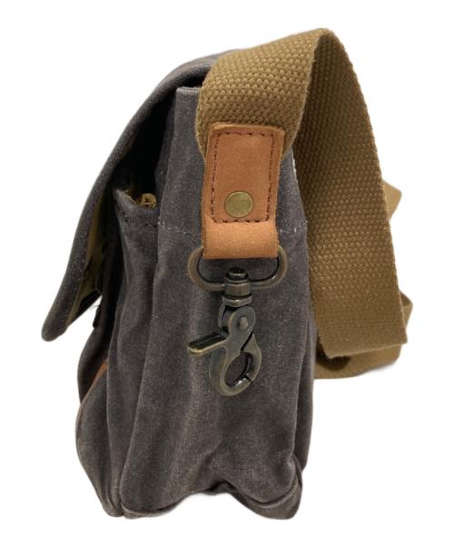 RRL（ダブルアールエル）RRL (ダブルアールエル) キャンバスショルダーバッグ ブラウンの古着・服飾アイテム