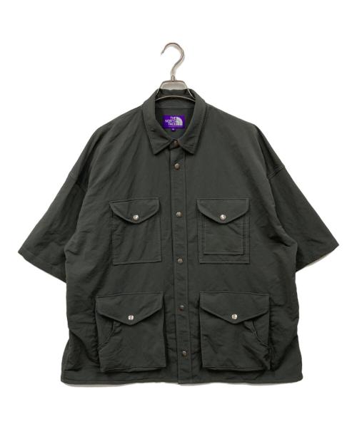 THE NORTHFACE PURPLELABEL（ザ・ノースフェイス パープルレーベル）THE NORTHFACE PURPLELABEL (ザ・ノースフェイス パープルレーベル) 半袖シャツ グレー サイズ:XLの古着・服飾アイテム