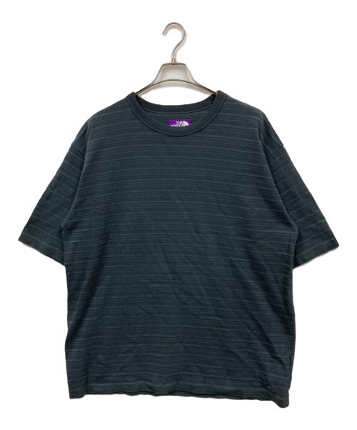 THE NORTHFACE PURPLELABEL（ザ・ノースフェイス パープルレーベル）THE NORTHFACE PURPLELABEL (ザ・ノースフェイス パープルレーベル) 半袖カットソー グレー サイズ:Lの古着・服飾アイテム
