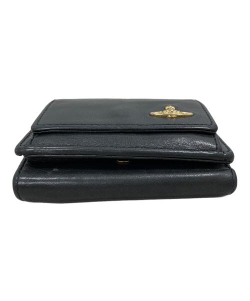 Vivienne Westwood（ヴィヴィアンウエストウッド）Vivienne Westwood (ヴィヴィアンウエストウッド) 3つ折り財布 ブラックの古着・服飾アイテム