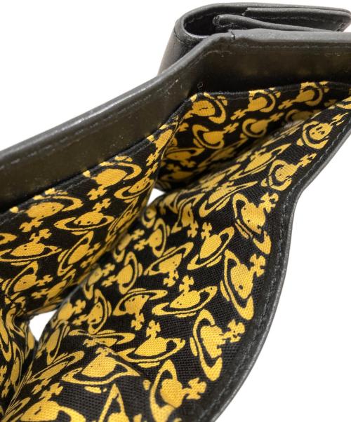 Vivienne Westwood（ヴィヴィアンウエストウッド）Vivienne Westwood (ヴィヴィアンウエストウッド) 3つ折り財布 ブラックの古着・服飾アイテム