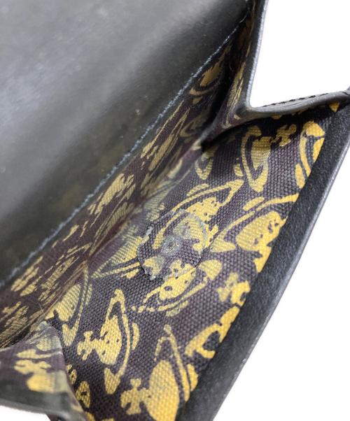 Vivienne Westwood（ヴィヴィアンウエストウッド）Vivienne Westwood (ヴィヴィアンウエストウッド) 3つ折り財布 ブラックの古着・服飾アイテム