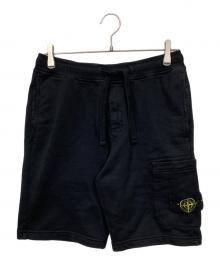 STONE ISLAND（ストーンアイランド）の古着「ハーフパンツ」｜ブラック