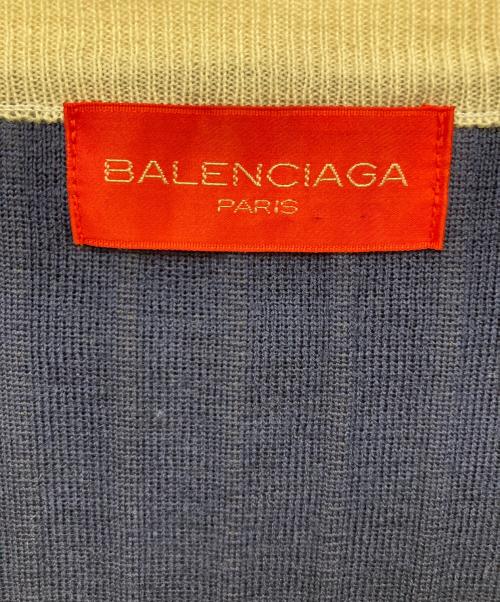 BALENCIAGA（バレンシアガ）BALENCIAGA (バレンシアガ) クロップドカーディガン ネイビー サイズ:Mの古着・服飾アイテム
