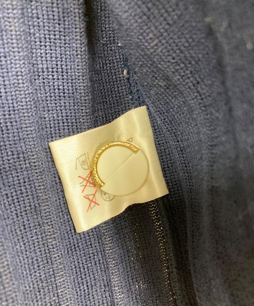 BALENCIAGA（バレンシアガ）BALENCIAGA (バレンシアガ) クロップドカーディガン ネイビー サイズ:Mの古着・服飾アイテム