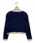 BALENCIAGA (バレンシアガ) クロップドカーディガン ネイビー サイズ:M：8000円