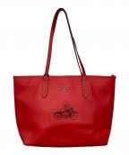 COACHコーチ）の古着「トートバッグ」｜レッド