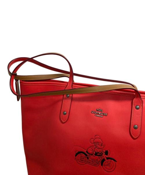 COACH（コーチ）COACH (コーチ) トートバッグ レッドの古着・服飾アイテム