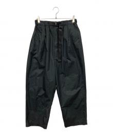 COMME des GARCONS HOMME（コムデギャルソン オム）の古着「綿ツイルニドム加工パンツ」｜ブラック