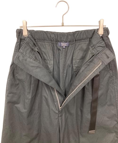 COMME des GARCONS HOMME（コムデギャルソン オム）COMME des GARCONS HOMME (コムデギャルソン オム) 綿ツイルニドム加工パンツ ブラック サイズ:Sの古着・服飾アイテム