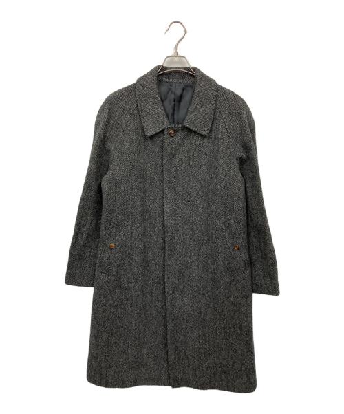Harris Tweed（ハリスツイード）Harris Tweed (ハリスツイード) ツイードコート グレー サイズ:46の古着・服飾アイテム