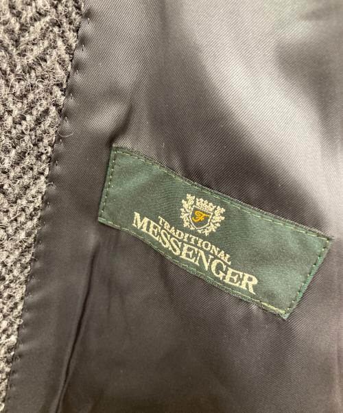 Harris Tweed（ハリスツイード）Harris Tweed (ハリスツイード) ツイードコート グレー サイズ:46の古着・服飾アイテム