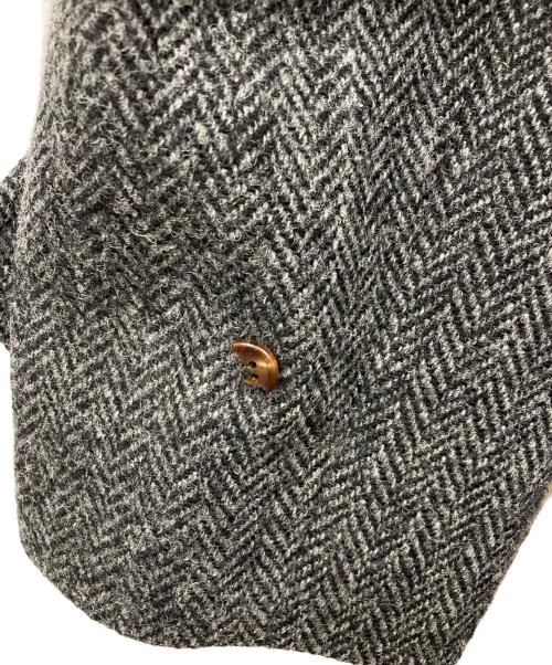 Harris Tweed（ハリスツイード）Harris Tweed (ハリスツイード) ツイードコート グレー サイズ:46の古着・服飾アイテム
