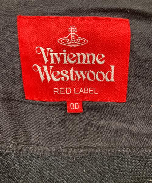 Vivienne Westwood RED LABEL（ヴィヴィアンウエストウッドレッドレーベル）Vivienne Westwood RED LABEL (ヴィヴィアンウエストウッドレッドレーベル) テーラーカラー ロングオーバーコート ブラック サイズ:00の古着・服飾アイテム